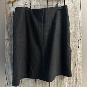 BODEN Fully Lined Wool Cashmere Blend A-Line Skirt - size 10 long